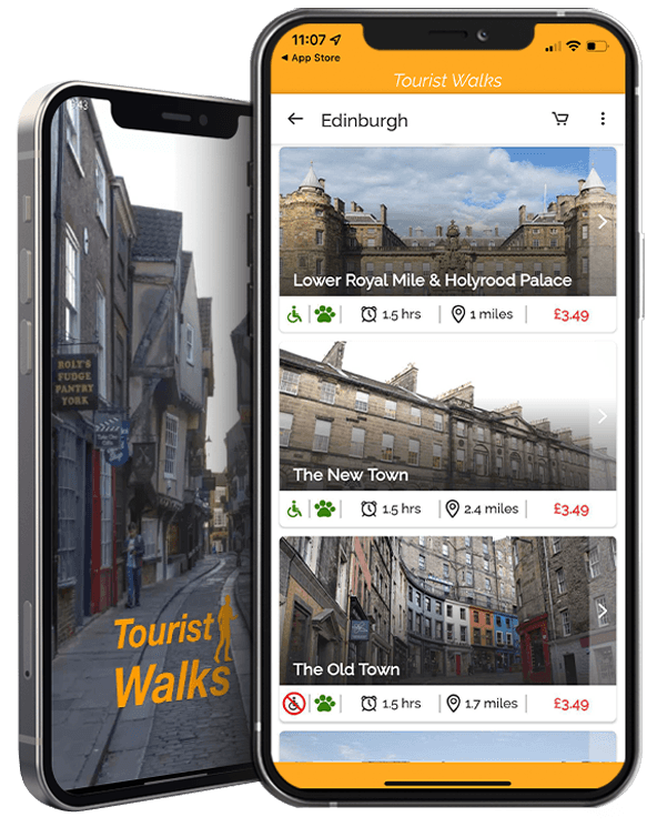 Walking tours in Edinburgh Scotland