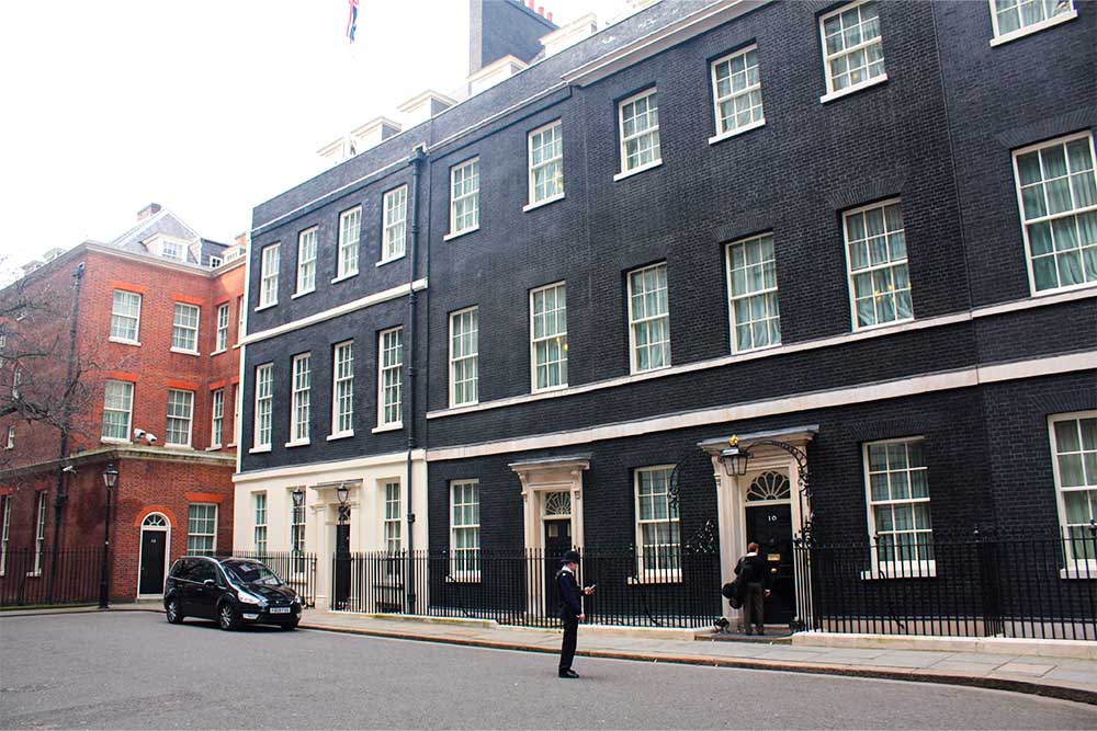 harry potter walking tour london Downing Street