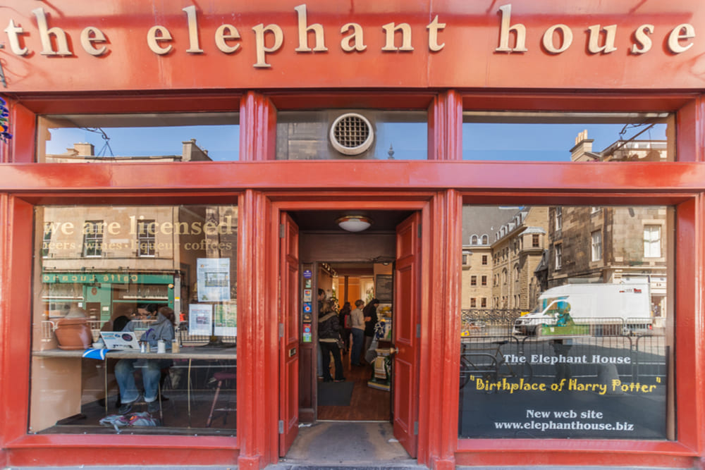 Elephant House free harry potter tour edinburgh