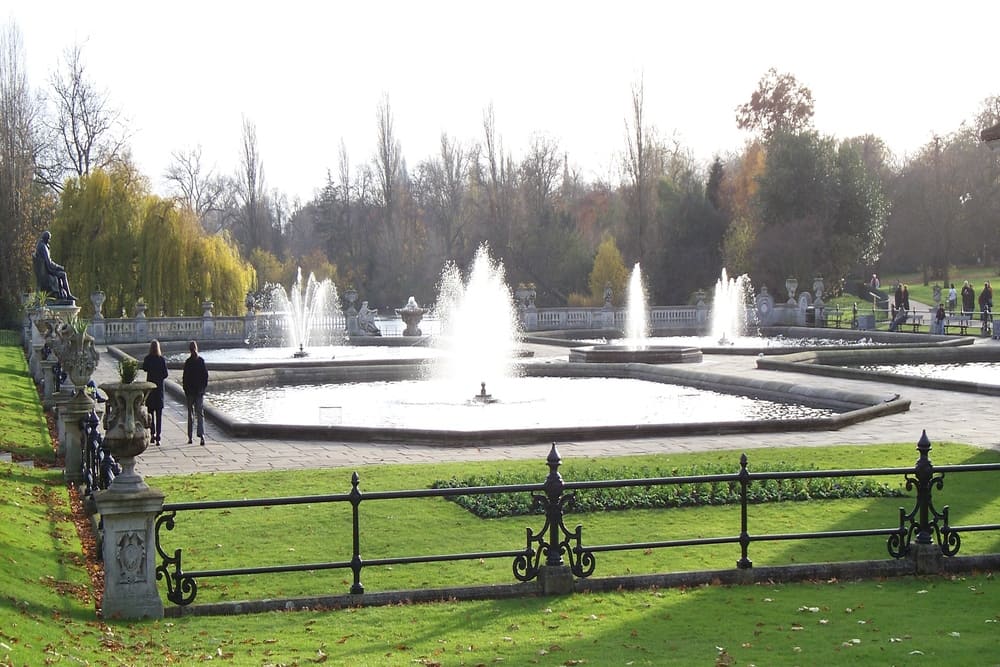 Italian Garden fountains in london