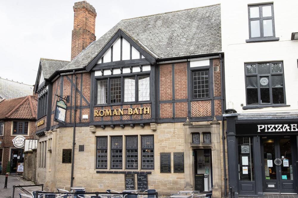 Roman Bath Pub original ghost walk of york