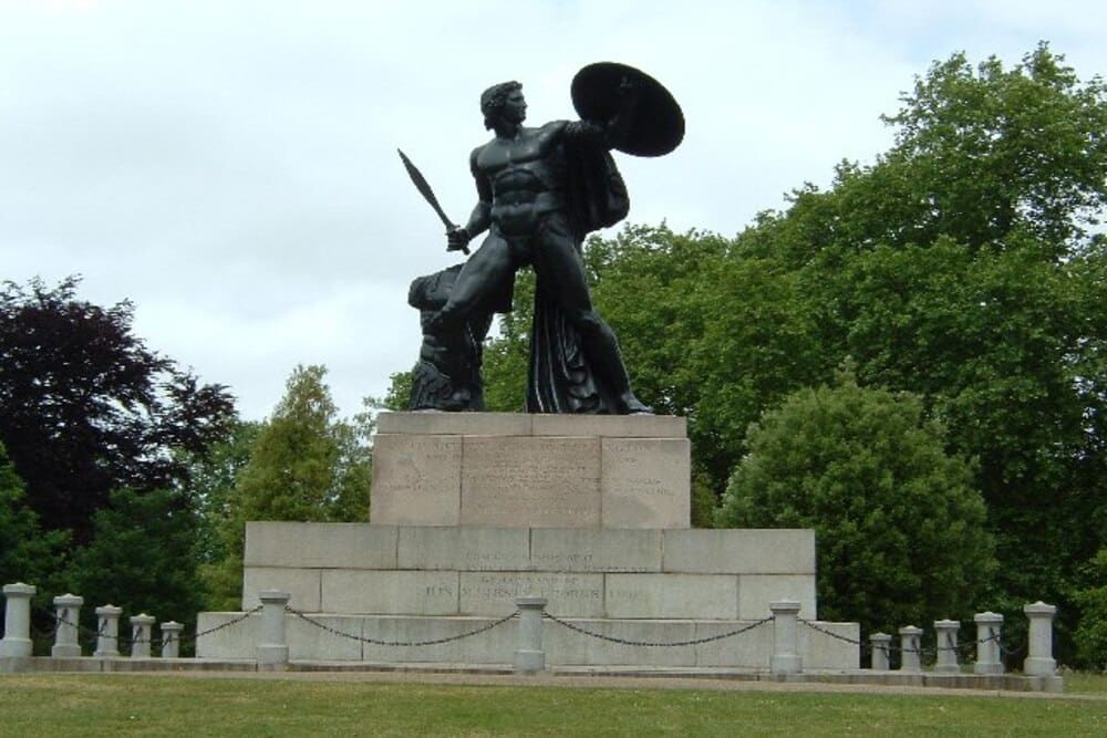 Statue of Achilles kensington tour in london
