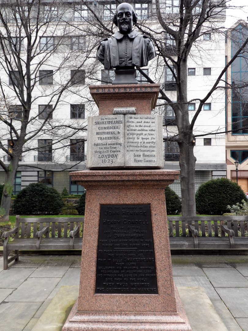 First Folio Monument