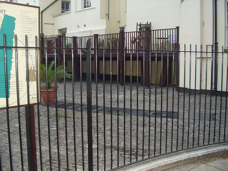 Old Globe Theatre Remains