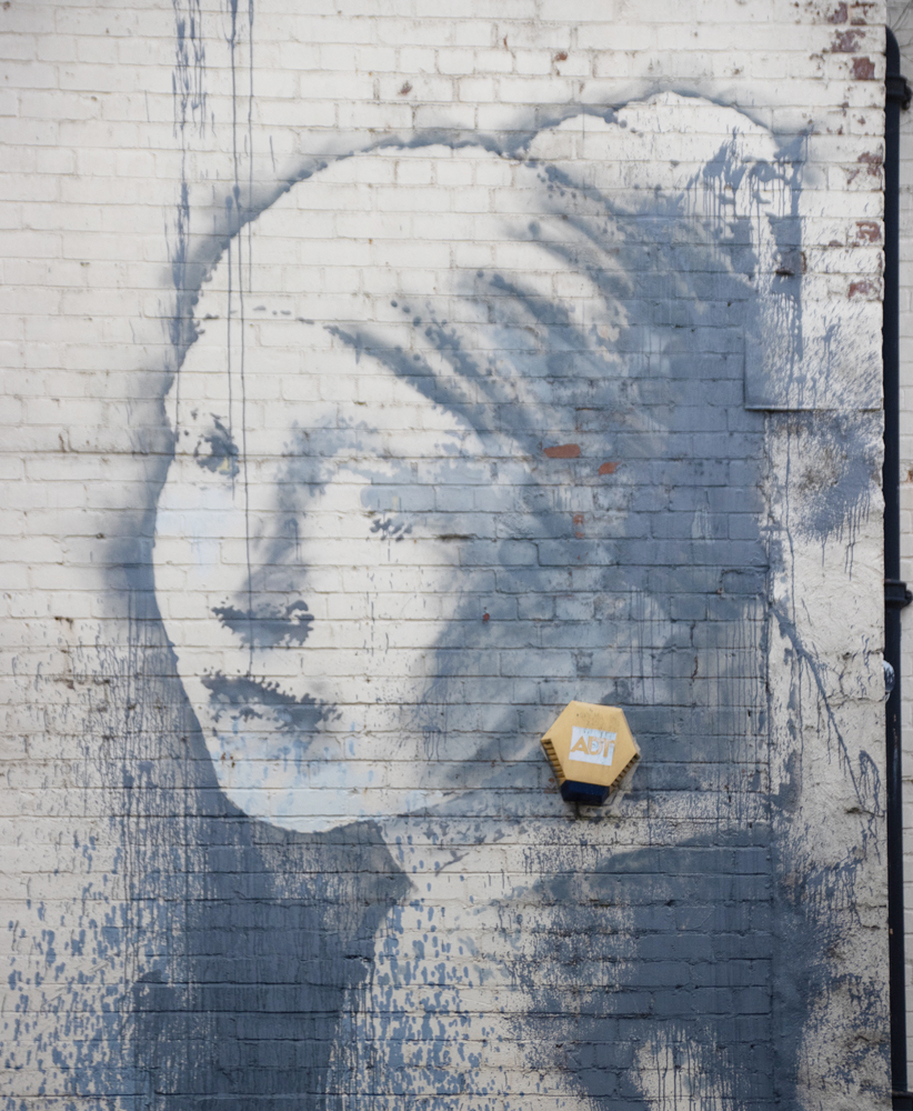 The Girl with a Pierced Banksy 2
