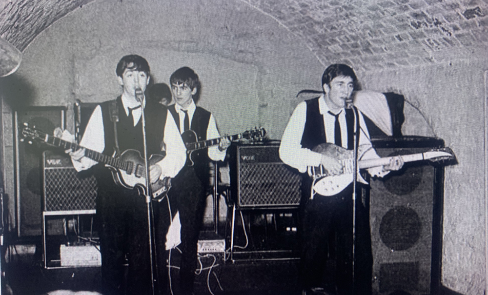 Beatles in the Cavern Club